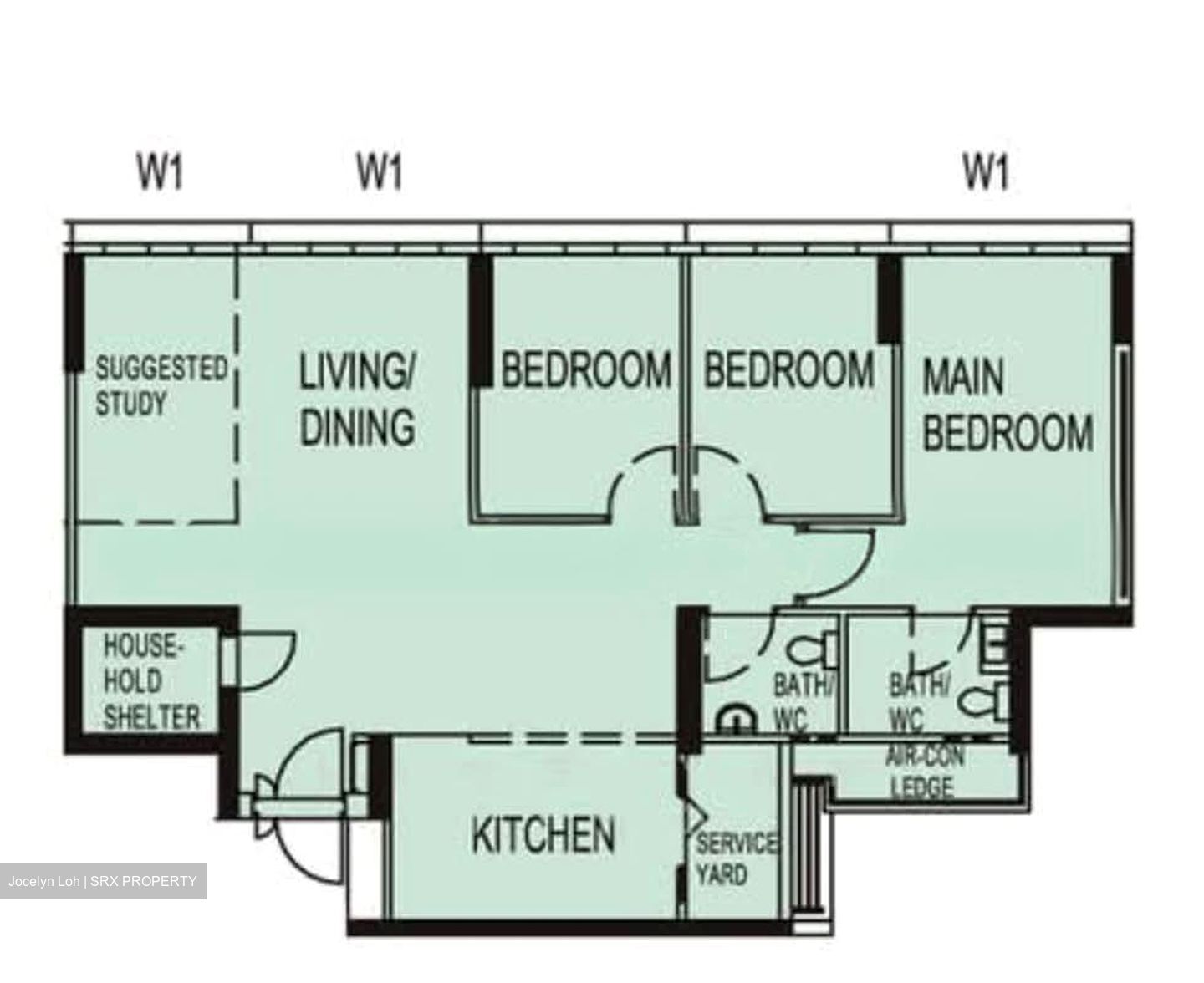 Blk 608C Tampines Greenweave (Tampines), HDB 5 Rooms #576318831